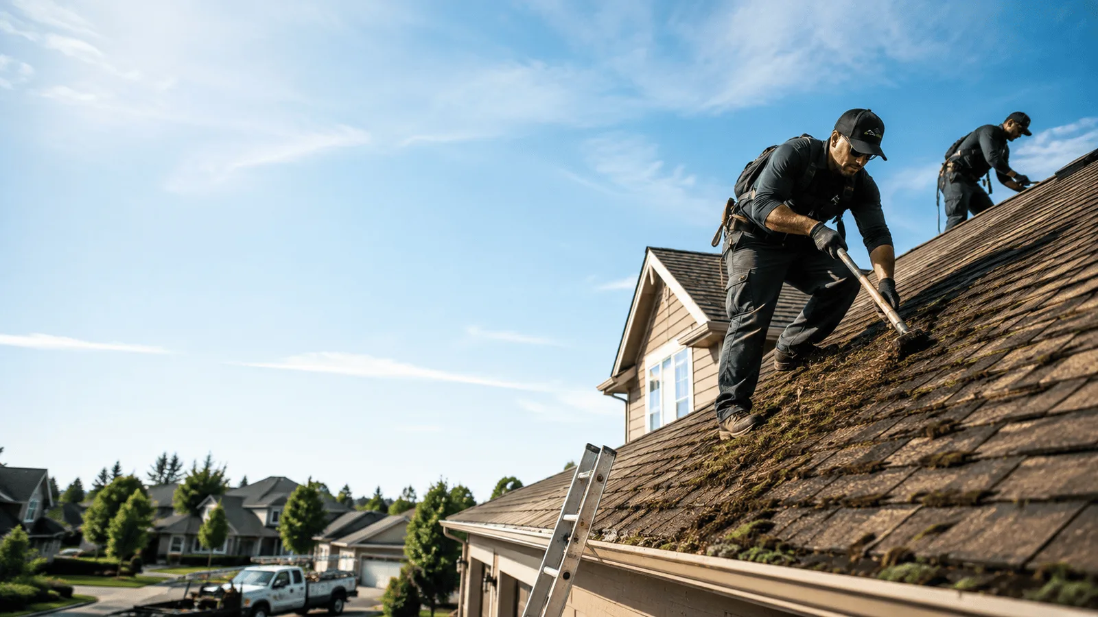 Roof Moss Removal in Red River, NM near me
